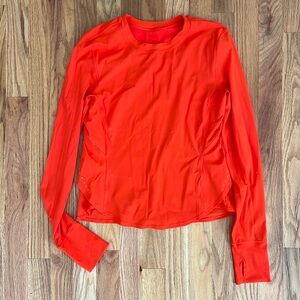 Lululemon running top long sleeves